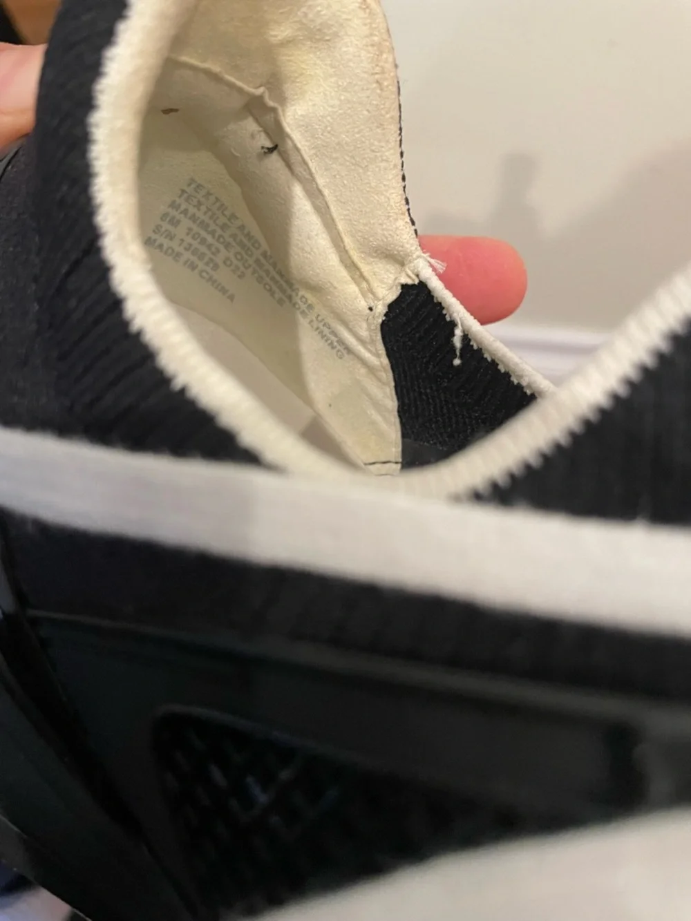 Tory Burch Women’s Black Athletic Sneakers with White Laces (size 8)